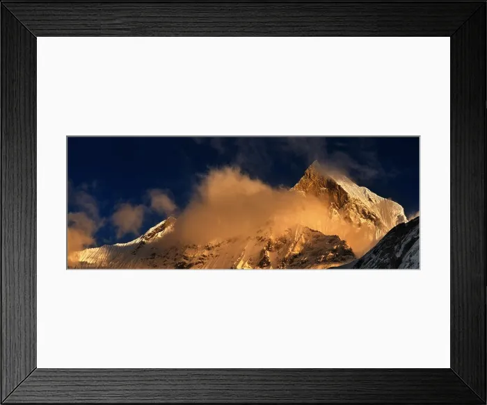Framed Print : Sunset in Himalaya Framed Print : Sunset in Himalaya