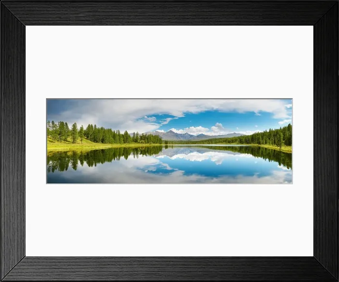 Framed Print : Mountain lake Framed Print : Mountain lake