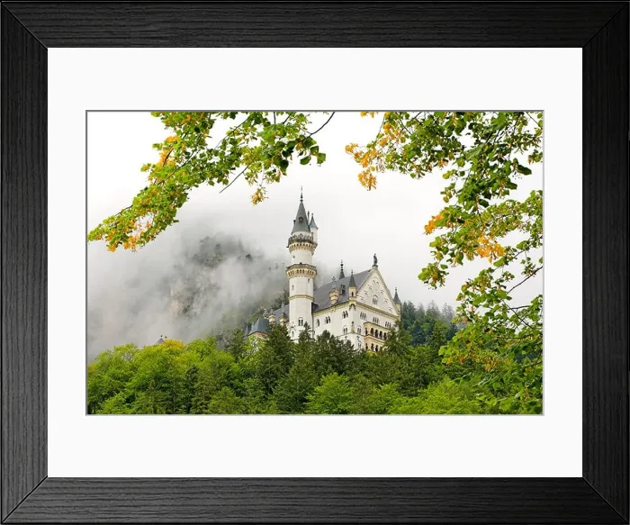 Framed Print : Fussen Bavaria Germany Neuschvanstein Castle Schwangau Framed Print : Fussen Bavaria Germany Neuschvanstein Castle Schwangau