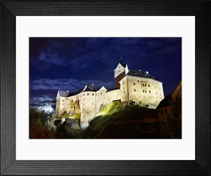 Framed Print : Loket Castle, Czech Republic, Europe Framed Print : Loket Castle, Czech Republic, Europe