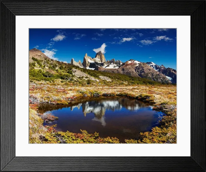 Framed Print : Mount Fitz Roy, Los Glaciares National Park, Patagonia, Argentina Framed Print : Mount Fitz Roy, Los Glaciares National Park, Patagonia, Argentina