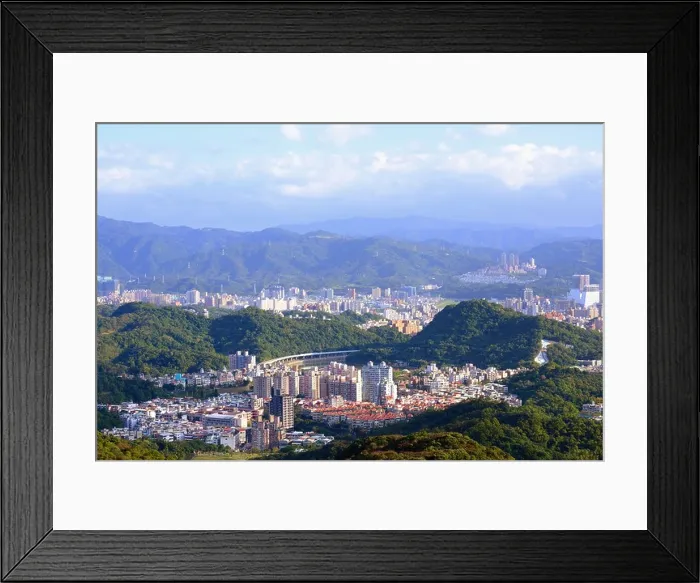 Framed Print : Residential high rises and apartment buildings in Neihu District, Taipei, Taiwan Framed Print : Residential high rises and apartment buildings in Neihu District, Taipei, Taiwan