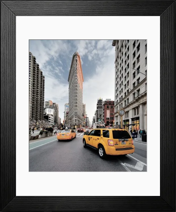 Framed Print : Flatiron District of New York City Framed Print : Flatiron District of New York City