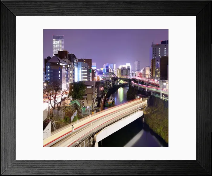 Framed Print : Ochanomizu district of Tokyo, Japan