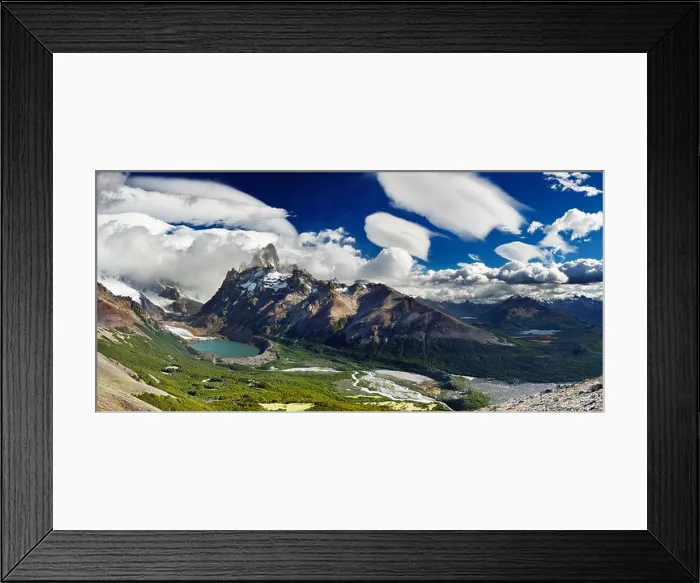 Framed Print : Mount Fitz Roy and laguna Torre, Los Glaciares National Park, Patagonia, Argentina Framed Print : Mount Fitz Roy and laguna Torre, Los Glaciares National Park, Patagonia, Argentina