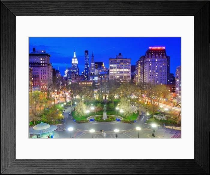Framed Print : Union Square in New York City Framed Print : Union Square in New York City