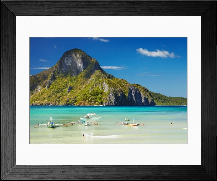 Framed Print : El Nido bay and Cadlao island, Palawan, Philippines Framed Print : El Nido bay and Cadlao island, Palawan, Philippines