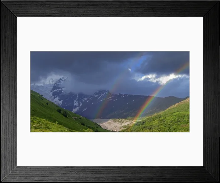 Framed Print : beautiful mountain on summer time Framed Print : beautiful mountain on summer time