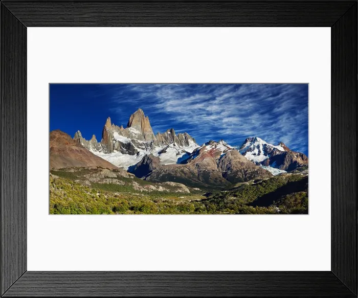 Framed Print : Mount Fitz Roy, Los Glaciares National Park, Patagonia, Argentina Framed Print : Mount Fitz Roy, Los Glaciares National Park, Patagonia, Argentina