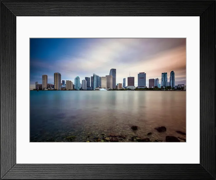 Framed Print : Miami, Florida, USA downtown cityscape Framed Print : Miami, Florida, USA downtown cityscape