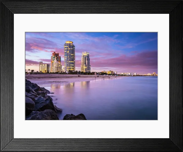 Framed Print : Miami, Florida, USA at South Beach Framed Print : Miami, Florida, USA at South Beach