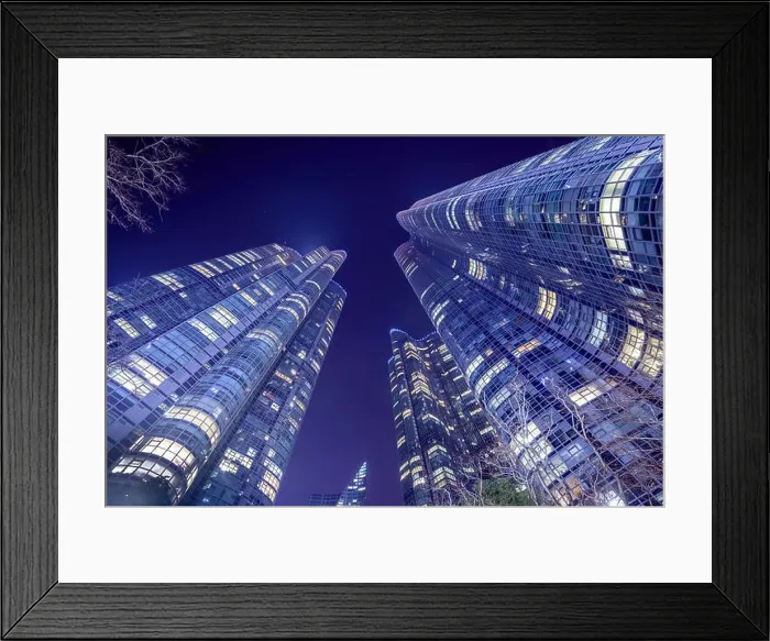 Framed Print : Busan, South Korea city high rises Framed Print : Busan, South Korea city high rises