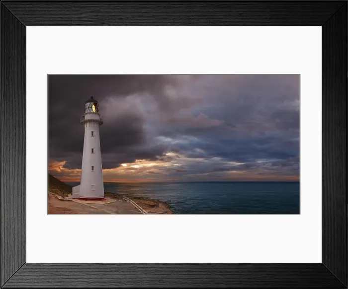 Framed Print : Castle Point Lighthouse, sunrise, Wairarapa New Zealand Framed Print : Castle Point Lighthouse, sunrise, Wairarapa New Zealand