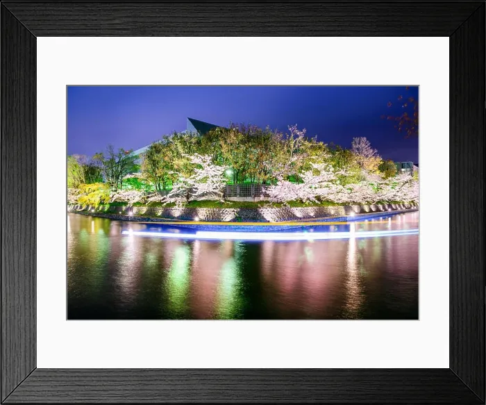 Framed Print : Kyoto, Japan on the Okazaki Canal during the spring cherry blossom season Framed Print : Kyoto, Japan on the Okazaki Canal during the spring cherry blossom season