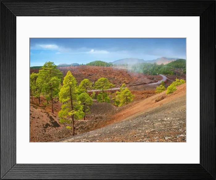 Framed Print : Tenerife - volcanic landscape, Teide National Park, Canary Islands, Spain Framed Print : Tenerife - volcanic landscape, Teide National Park, Canary Islands, Spain