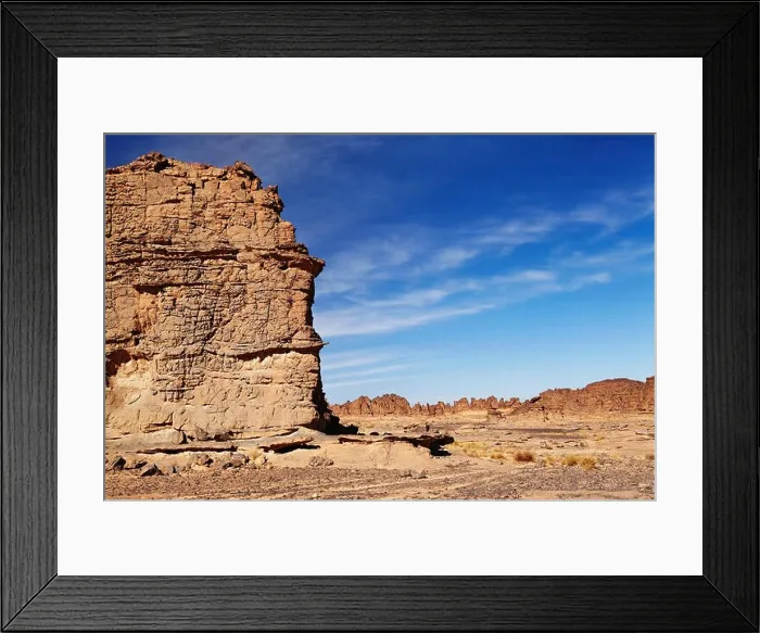 Framed Print : Rocks of Sahara Desert, Tassili N'Ajjer, Algeria Framed Print : Rocks of Sahara Desert, Tassili N'Ajjer, Algeria