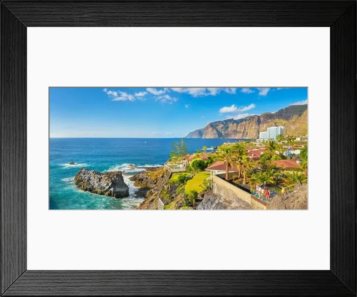 Framed Print : Tenerife - Los Gigantes Cliff, Canary Islands, Spain Framed Print : Tenerife - Los Gigantes Cliff, Canary Islands, Spain
