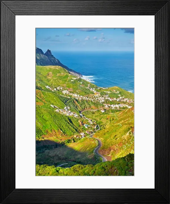 Framed Print : Taganana, Tenerife, Canary Islands, Spain Framed Print : Taganana, Tenerife, Canary Islands, Spain