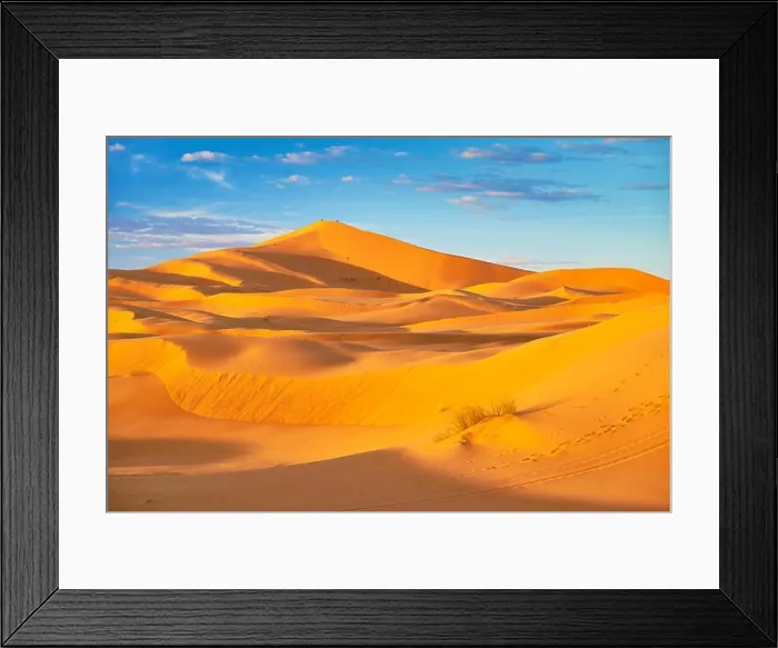Framed Print : Erg Chebbi desert near Merzouga, Sahara, Morocco Framed Print : Erg Chebbi desert near Merzouga, Sahara, Morocco