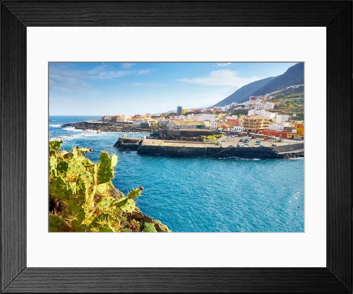 Framed Print : Puerto de la Cruz, Tenerife, Canary Islands, Spain Framed Print : Puerto de la Cruz, Tenerife, Canary Islands, Spain