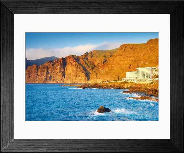 Framed Print : Tenerife, Los Gigantes Cliff, Canary Islands, Spain Framed Print : Tenerife, Los Gigantes Cliff, Canary Islands, Spain