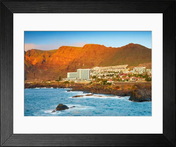 Framed Print : Los Gigantes Cliff, Tenerife, Canary Islands, Spain Framed Print : Los Gigantes Cliff, Tenerife, Canary Islands, Spain
