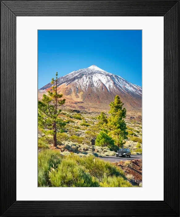 Framed Print : Mount Teide, Teide National Park, Canary Islands, Tenerife, Spain Framed Print : Mount Teide, Teide National Park, Canary Islands, Tenerife, Spain