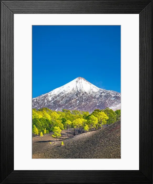 Framed Print : View of Teide Mount, Canary Islands, Tenerife, Spain Framed Print : View of Teide Mount, Canary Islands, Tenerife, Spain