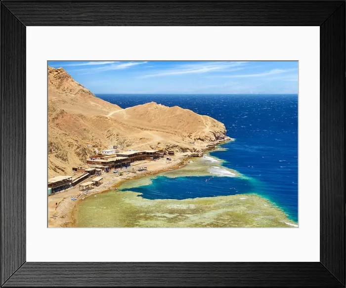 Framed Print : Blue Hole, Dahab, Red Sea, Egypt Framed Print : Blue Hole, Dahab, Red Sea, Egypt