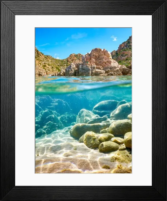 Framed Print : Costa Paradiso, Sardinia Island, Italy Framed Print : Costa Paradiso, Sardinia Island, Italy