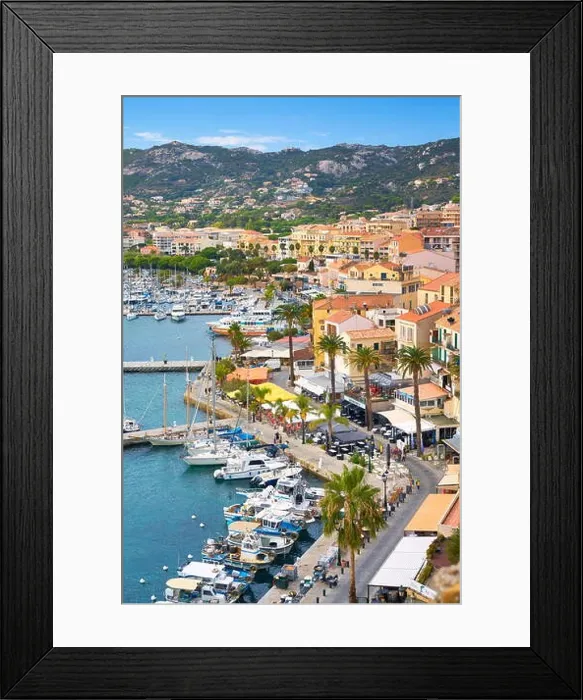 Framed Print : Calvi Marina, Balagne, West Coast, Corsica Island, France Framed Print : Calvi Marina, Balagne, West Coast, Corsica Island, France