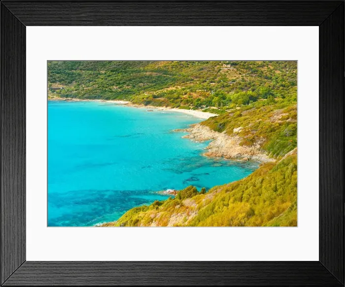 Framed Print : Golfe de Sagone, West Coast, Corsica Island, France Framed Print : Golfe de Sagone, West Coast, Corsica Island, France