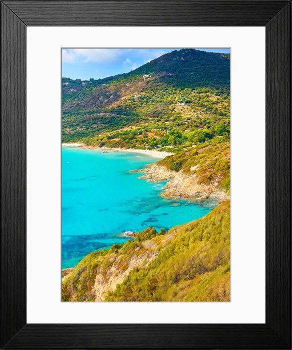 Framed Print : Golfe de Sagone, West Coast, Corsica Island, France Framed Print : Golfe de Sagone, West Coast, Corsica Island, France