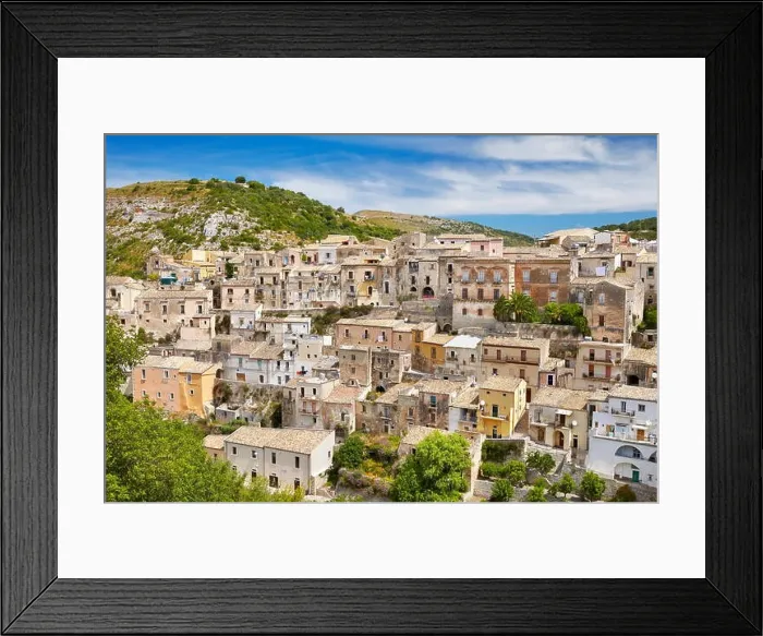 Framed Print : Ragusa Ibla (Lower Town), Sicily, Italy UNESCO Framed Print : Ragusa Ibla (Lower Town), Sicily, Italy UNESCO