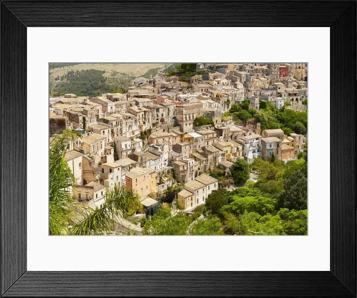 Framed Print : Ragusa Ibla (Lower Town), Sicily, Italy UNESCO Framed Print : Ragusa Ibla (Lower Town), Sicily, Italy UNESCO