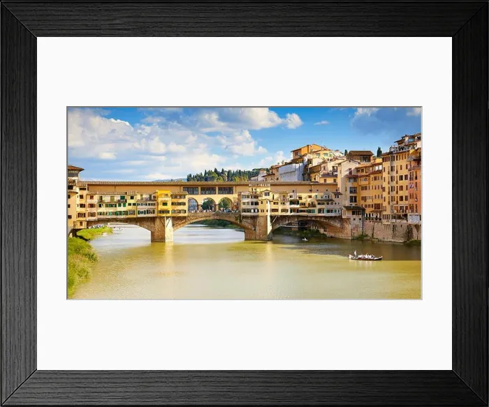 Framed Print : Florence, Tuscany, Italy - Bidge Ponte Vecchio Framed Print : Florence, Tuscany, Italy - Bidge Ponte Vecchio