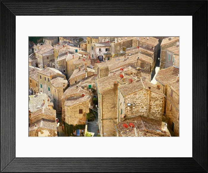Framed Print : Sorano, Tuscany, Italy Framed Print : Sorano, Tuscany, Italy