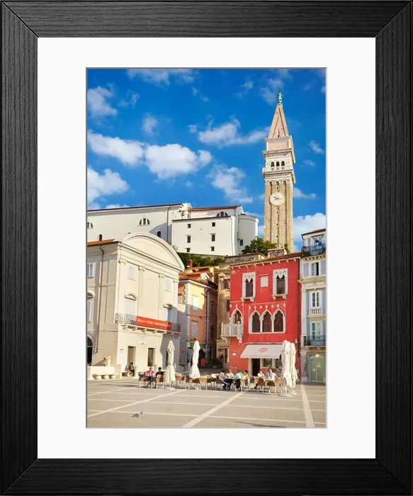 Framed Print : Piran, Slovenia Framed Print : Piran, Slovenia