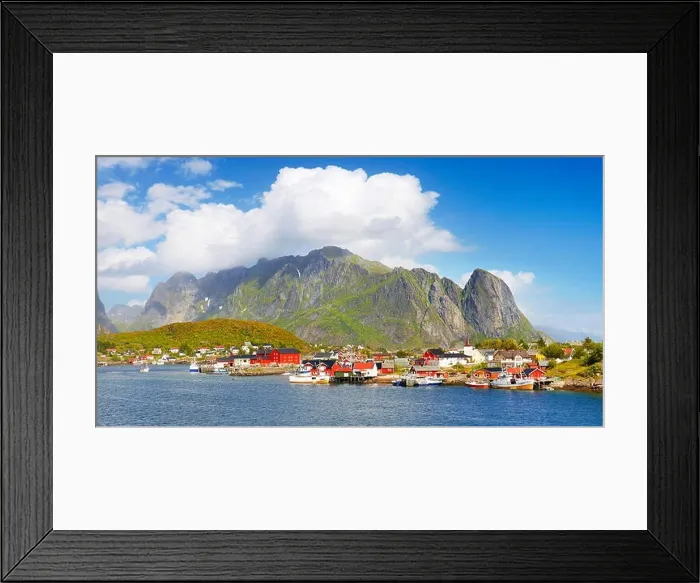Framed Print : Lofoten Islands, Reine, Moskenes, Norway Framed Print : Lofoten Islands, Reine, Moskenes, Norway