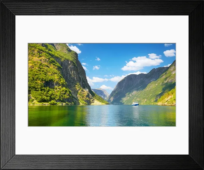 Framed Print : Sognefjord, Norway Framed Print : Sognefjord, Norway