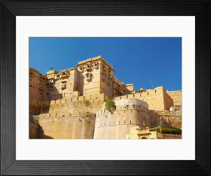 Framed Print : Walls of Jaisalmer Fort, Jaisalmer, Rajasthan, India Framed Print : Walls of Jaisalmer Fort, Jaisalmer, Rajasthan, India