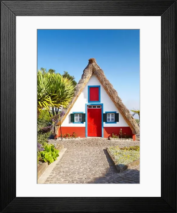 Framed Print : Santana traditional house - Santana, Madeira Island, Portugal Framed Print : Santana traditional house - Santana, Madeira Island, Portugal