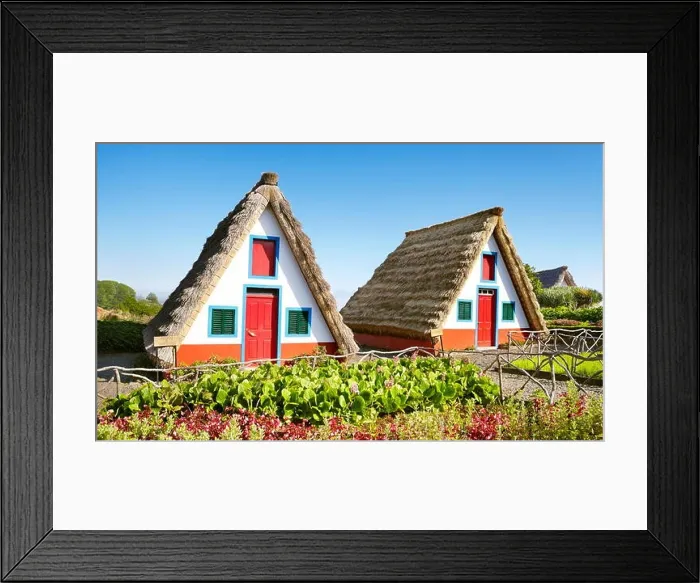 Framed Print : Santana - traditional home palheiros - Madeira Island, Portugal Framed Print : Santana - traditional home palheiros - Madeira Island, Portugal