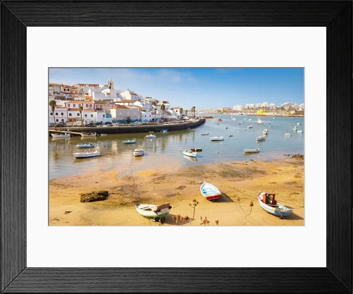 Framed Print : Ferragudo, Algarve, Portugal Framed Print : Ferragudo, Algarve, Portugal