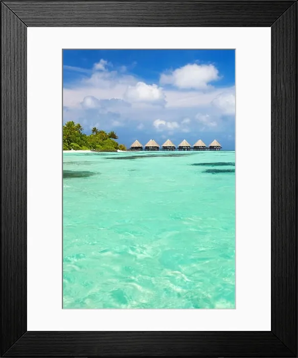 Framed Print : Maldives Island, Ari Atoll Framed Print : Maldives Island, Ari Atoll