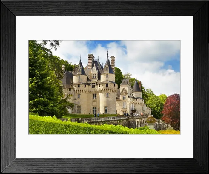 Framed Print : Usse Castle, Usse, Loire Valley, France Framed Print : Usse Castle, Usse, Loire Valley, France