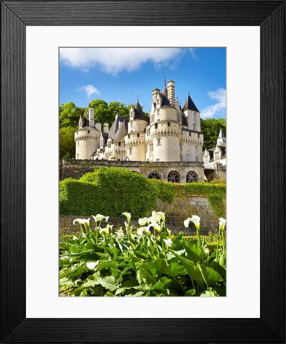 Framed Print : Usse Castle, Usse, Loire Valley, France Framed Print : Usse Castle, Usse, Loire Valley, France