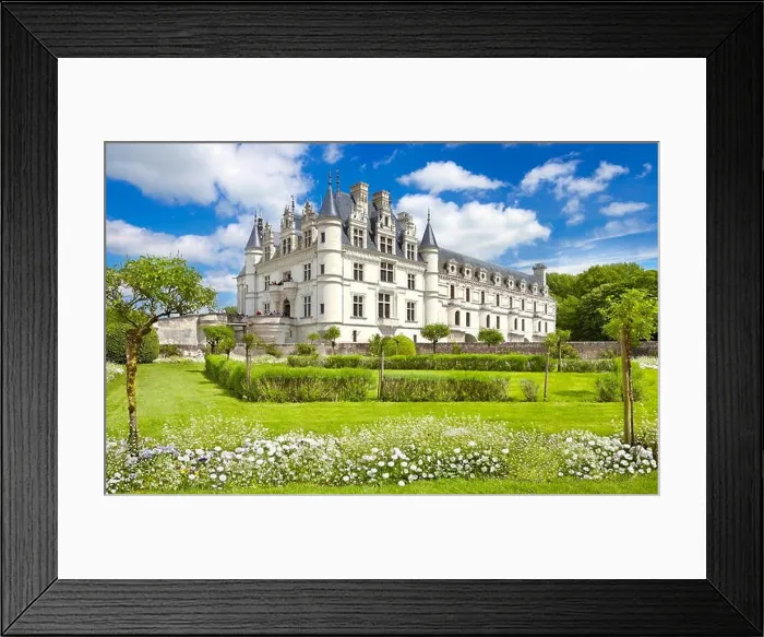 Framed Print : Chenonceau Castle, Chenonceaux, Loire Valley, France Framed Print : Chenonceau Castle, Chenonceaux, Loire Valley, France