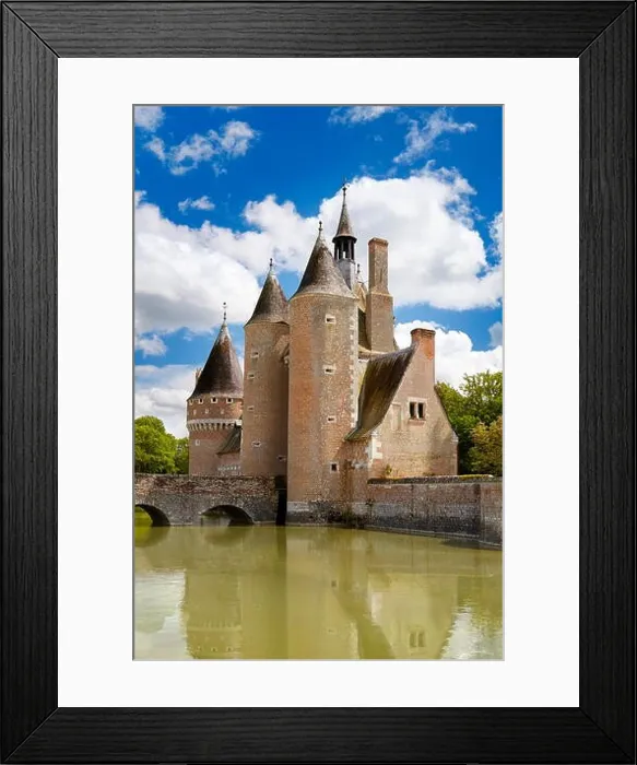 Framed Print : Castle du Moulin, Loire Valley, France Framed Print : Castle du Moulin, Loire Valley, France