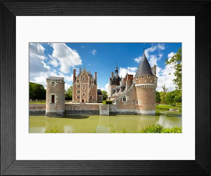 Framed Print : Castle du Moulin, Loire Valley, France Framed Print : Castle du Moulin, Loire Valley, France